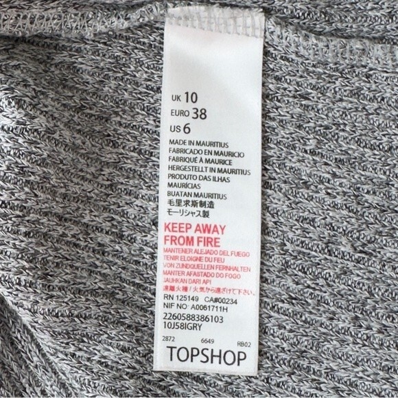 TopShop Turtleneck Sweater Dress - Size 6 - Super Sexy - Picture 10 of 10